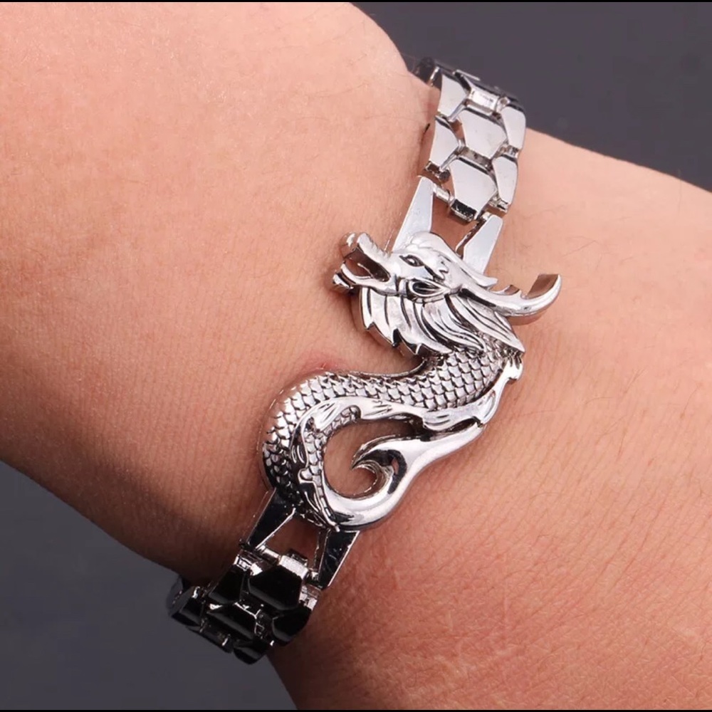 Men’s Dragon Head Bracelet